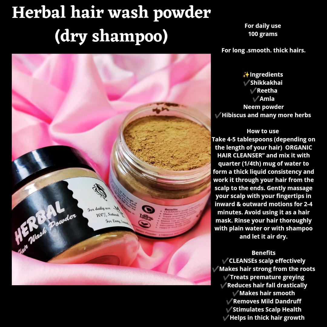 Herbal Hair Wash Powder