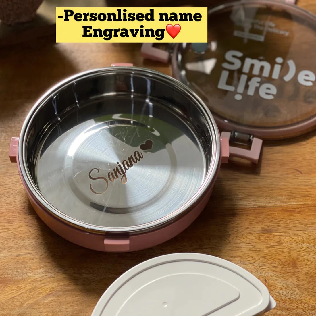 Round Lunch Box