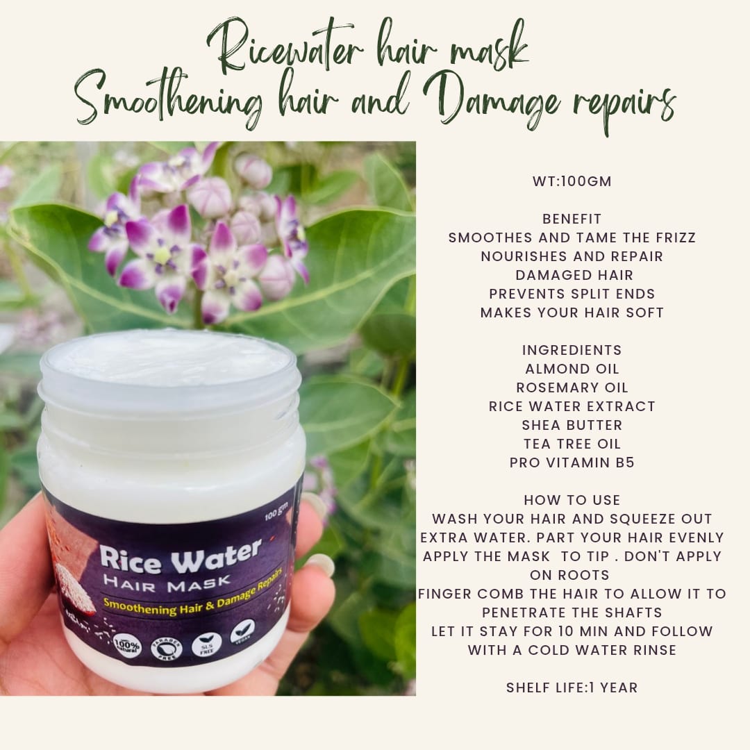 Rice Water Hair Mask