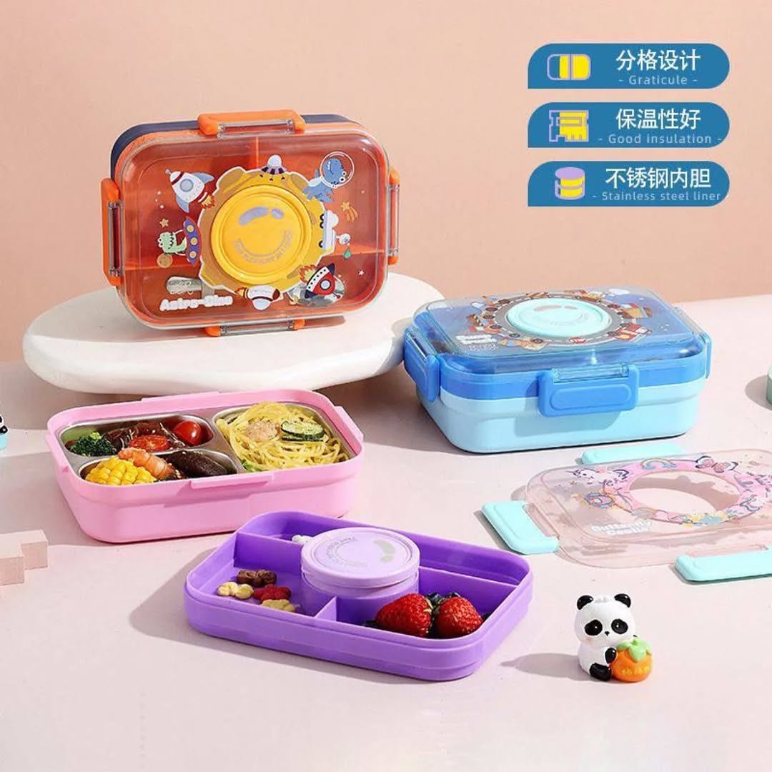 3 Grid Lunch Box