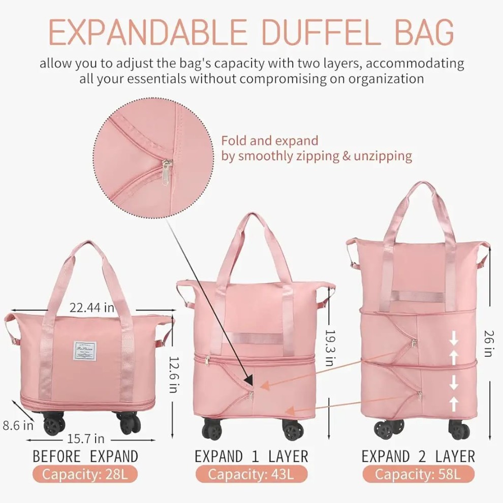 Travel Bag with Wheels