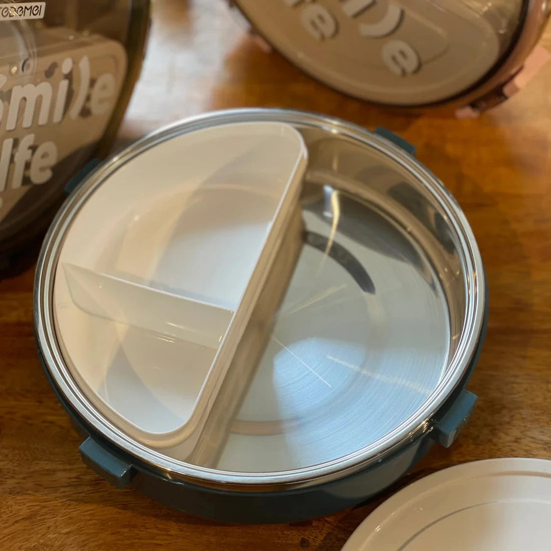 Round Lunch Box