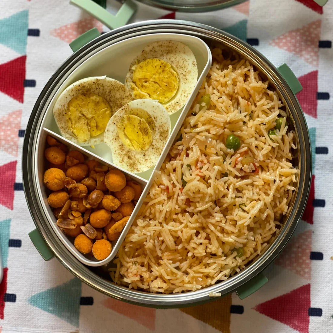 Round Lunch Box