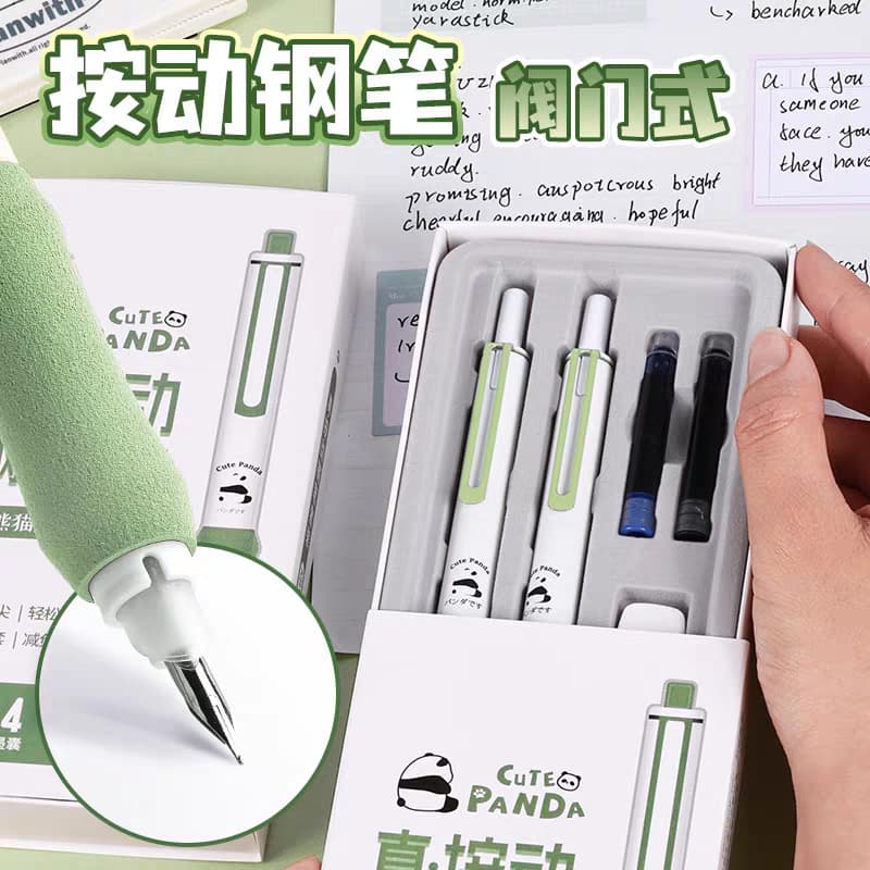 Fountain pen Set With 2 pen 6 Refills
