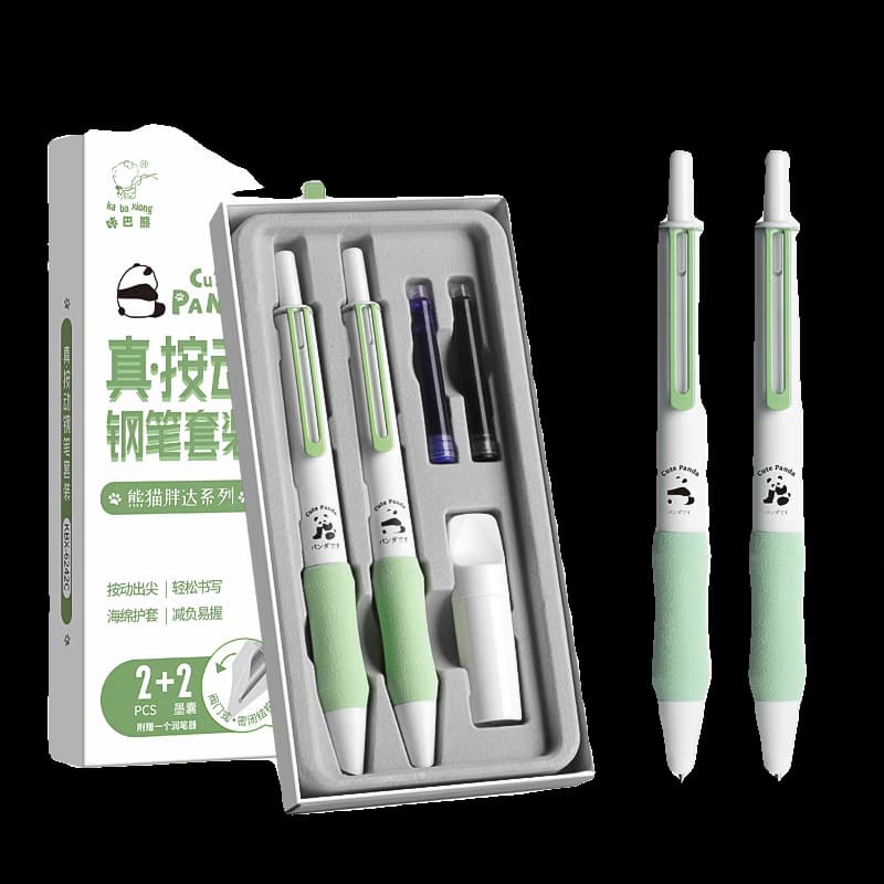 Fountain pen Set With 2 pen 6 Refills