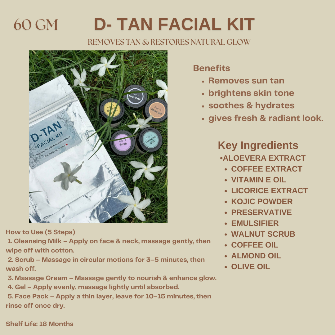 D-TAN Facial Kit