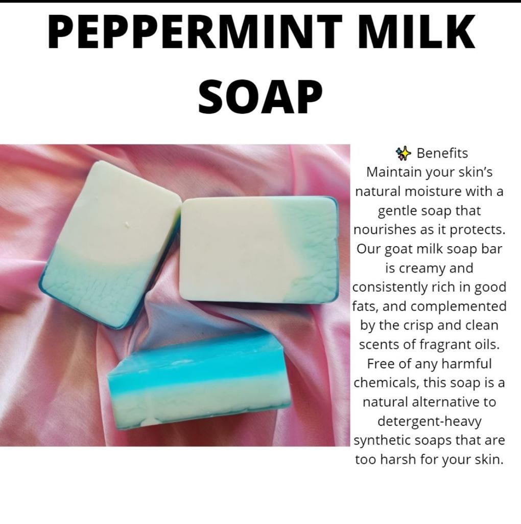 Peppermint Milk Soap