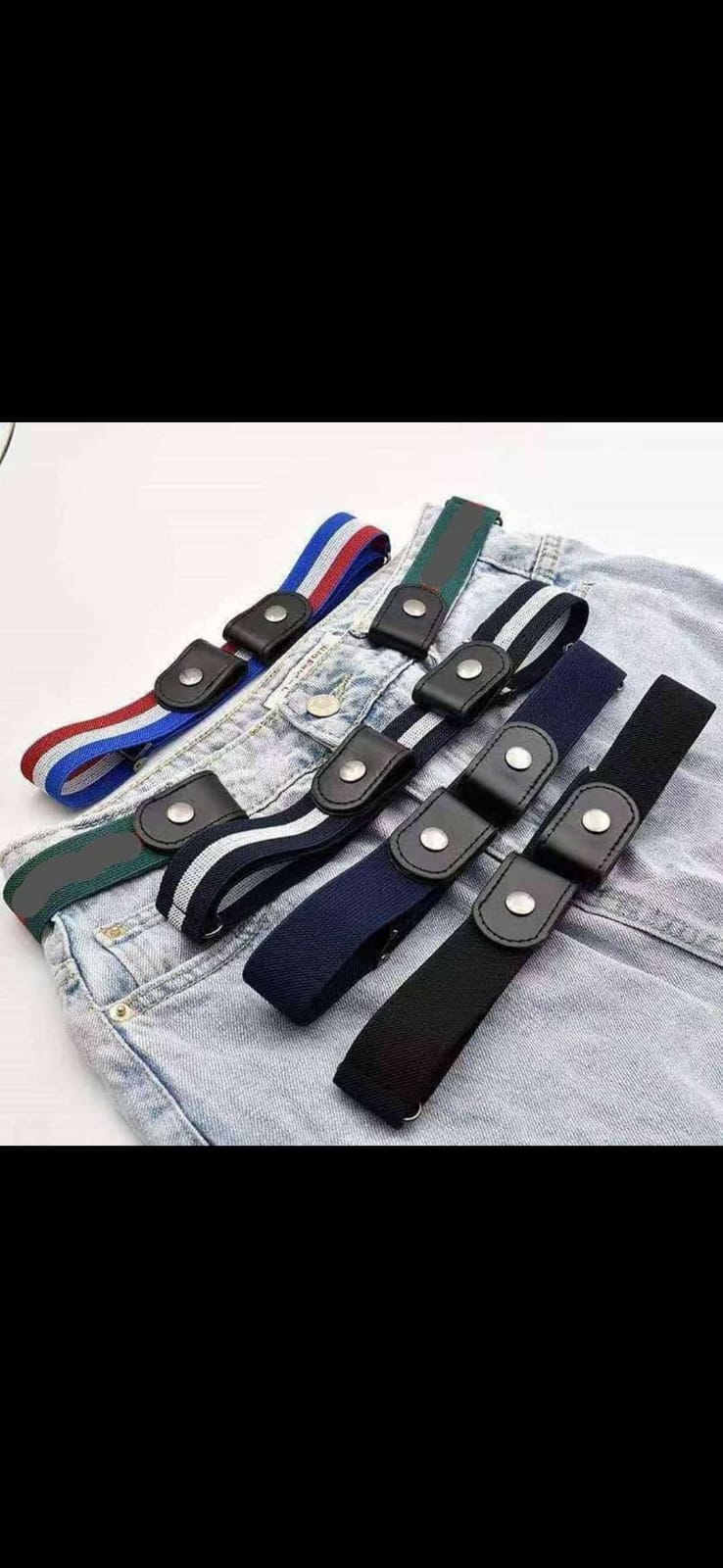 Buckle Free Elastic Belt